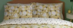 Habitat Scandi Floral Yellow & White Bedding Set - Single -Habitat Store 9584455 R Z003A