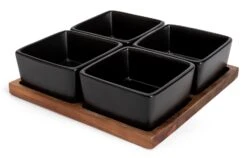 Habitat Stoneware Multiserve - Black -Habitat Store 9585832 R Z003A