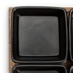 Habitat Stoneware Multiserve - Black -Habitat Store 9585832 R Z006A