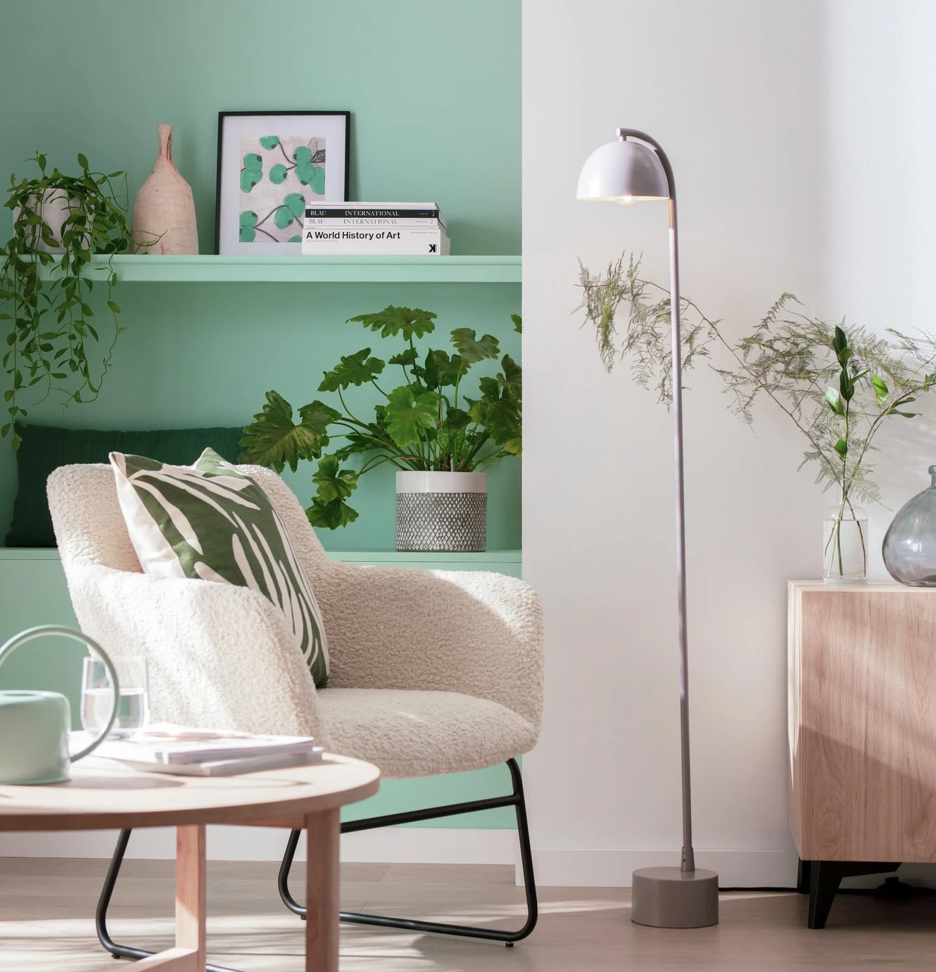 Habitat Ivar Floor Lamp - Grey 2 Habitat Ivar Floor Lamp - Grey - Image 2