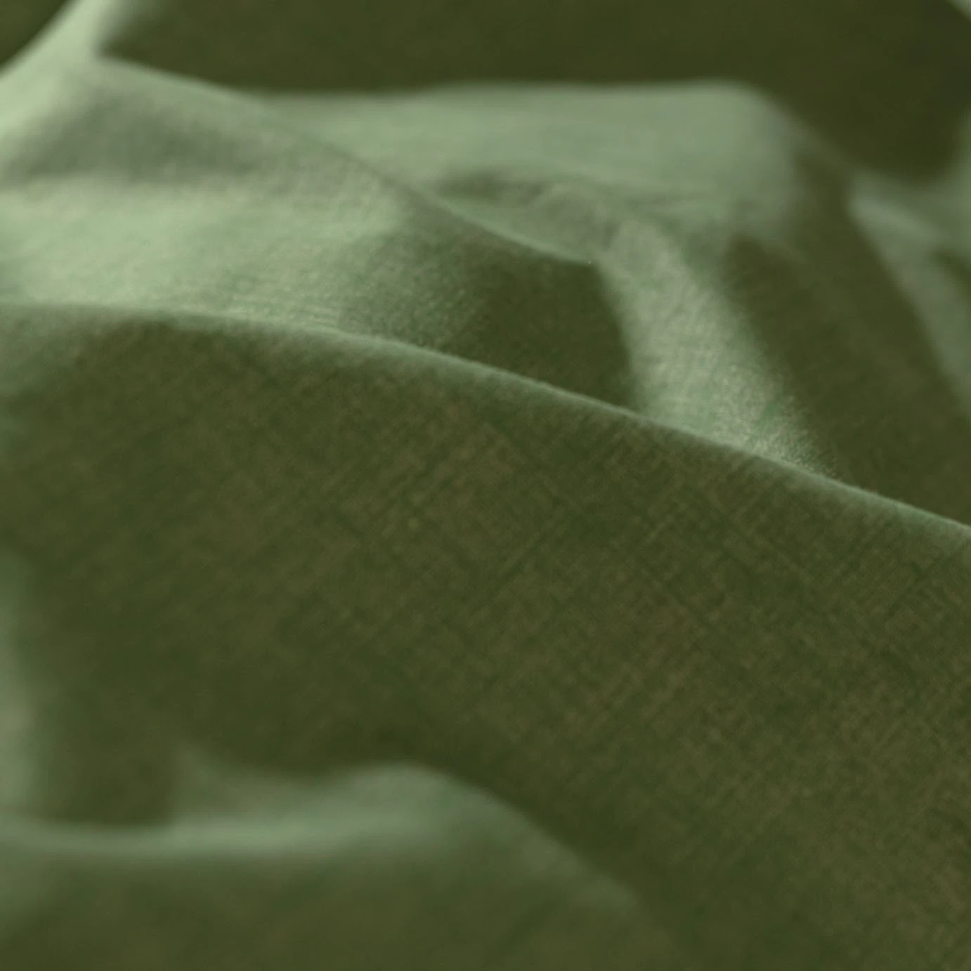 Habitat Cotton Textured Plain Green Bedding Set - Single 6 Habitat Cotton Textured Plain Green Bedding Set - Single - Image 6