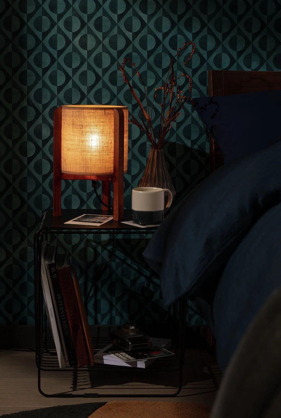 Habitat Arbaa Woven Column Table Lamp - Natural 2 Habitat Arbaa Woven Column Table Lamp - Natural - Image 2