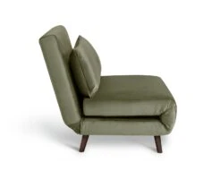 Habitat Roma Small Double Velvet Chairbed - Sage Green 9 Habitat Roma Small Double Velvet Chairbed - Sage Green -Habitat Store 9590322 R Z004A