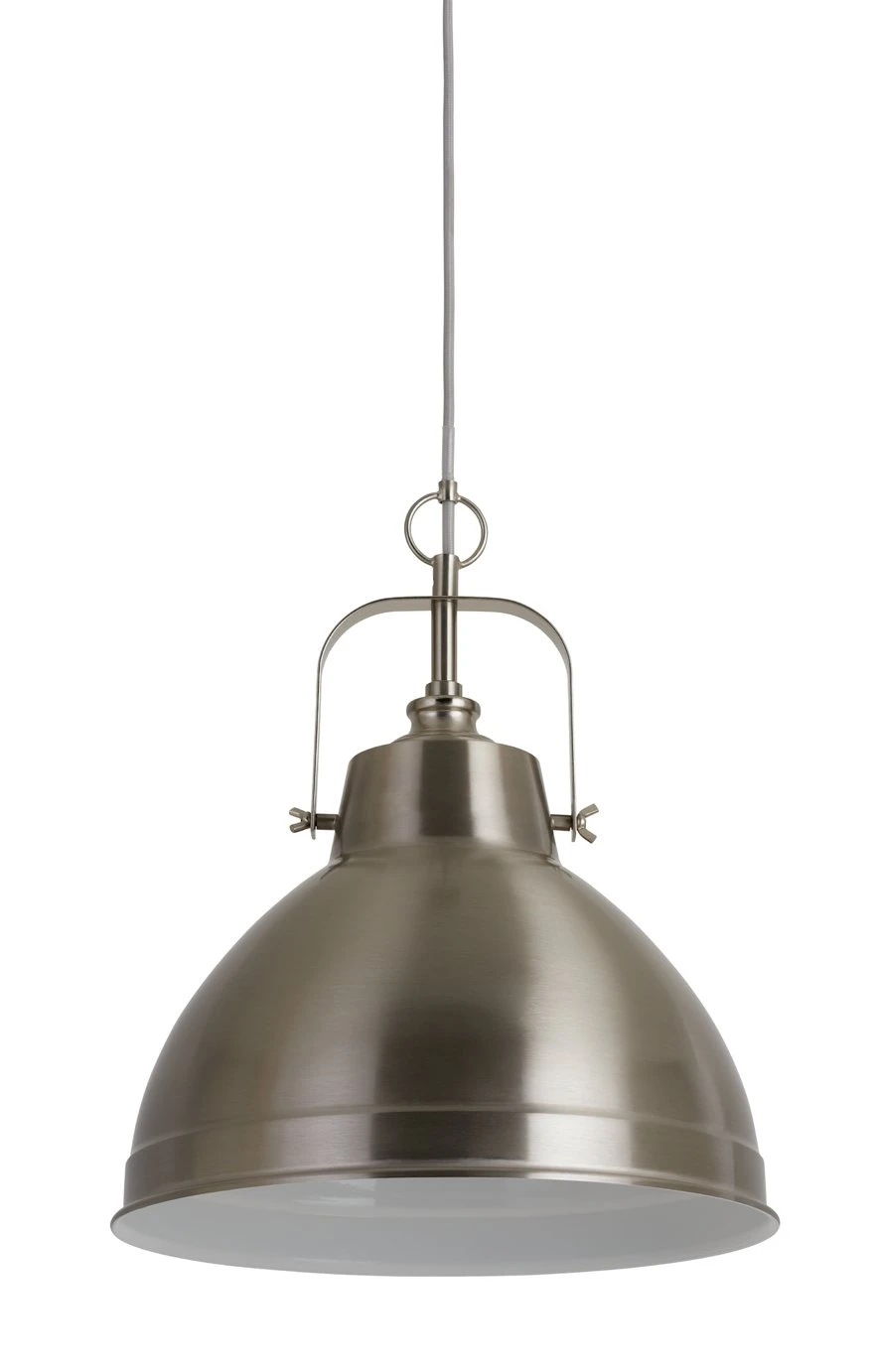 Habitat Cetus Fisherman Pendant - Satin Nickel 2 Habitat Cetus Fisherman Pendant - Satin Nickel - Image 2