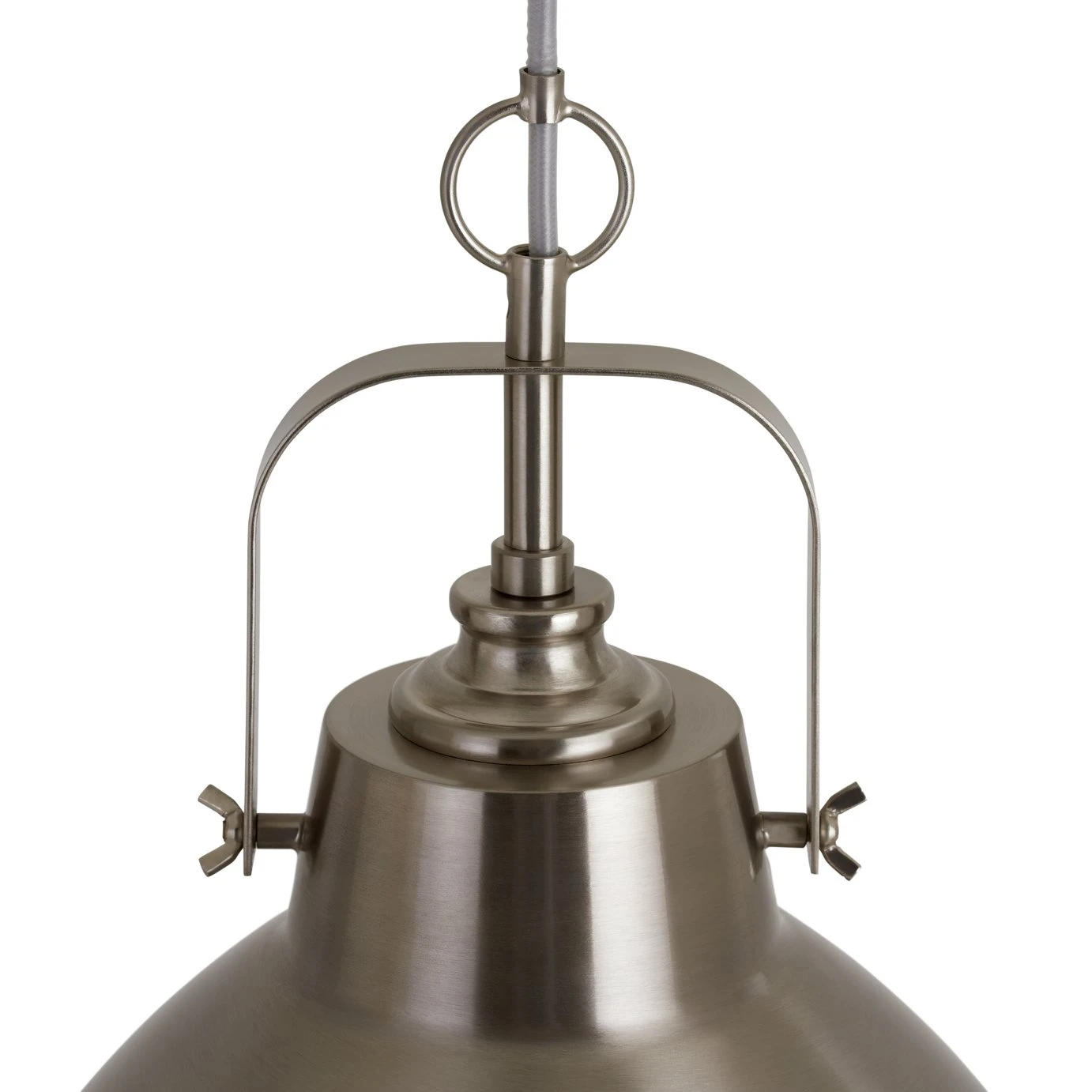 Habitat Cetus Fisherman Pendant - Satin Nickel 4 Habitat Cetus Fisherman Pendant - Satin Nickel - Image 4