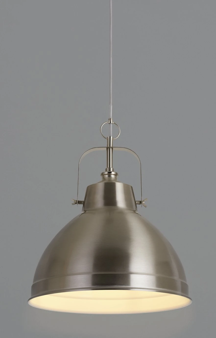 Habitat Cetus Fisherman Pendant - Satin Nickel 7 Habitat Cetus Fisherman Pendant - Satin Nickel - Image 7