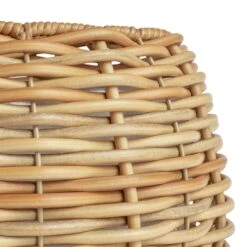 Habitat Round Rattan Planter - Natural -Habitat Store 9591840 R Z004A