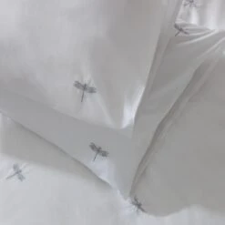 Habitat Dragonfly Embroidered White Bedding Set - Single 9 Habitat Dragonfly Embroidered White Bedding Set - Single -Habitat Store 9592430 R Z003A