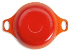 Habitat 20cm Round Cast Iron Oven Dish - Orange 7 Habitat 20cm Round Cast Iron Oven Dish - Orange -Habitat Store 9594036 R Z004A