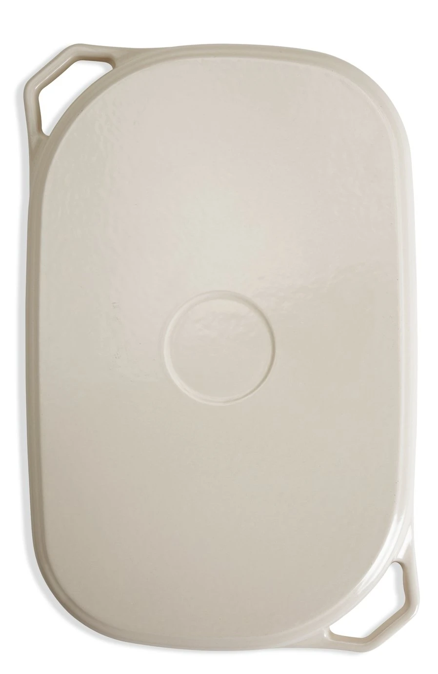 Habitat Large Cast Iron Grill Pan - Cream 4 Habitat Large Cast Iron Grill Pan - Cream - Image 4