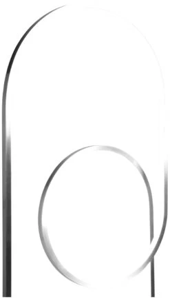 Habitat Pill LED Floor Lamp - Brushed Chrome 17 Habitat Pill LED Floor Lamp - Brushed Chrome -Habitat Store 9597806 R Z006A