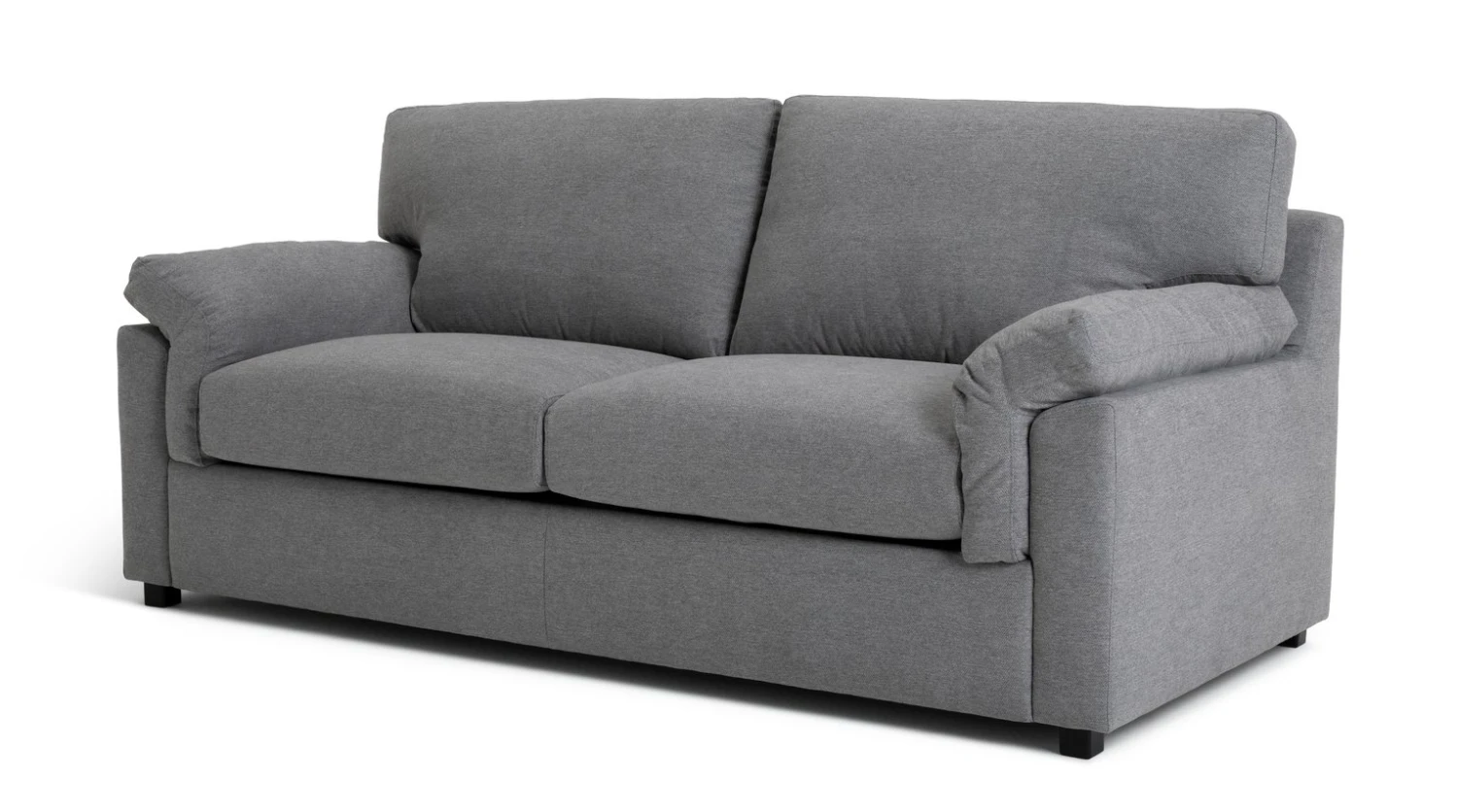 Habitat Florence Fabric 3 Seater Sofa - Grey 5 Habitat Florence Fabric 3 Seater Sofa - Grey - Image 5