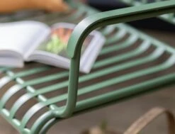 Habitat Indu 2 Seater Metal Garden Bench - Green -Habitat Store 9598070 R Z003C
