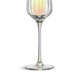 Habitat Iridescent Lustre Set Of 4 Champagne Flute 9 Habitat Iridescent Lustre Set Of 4 Champagne Flute -Habitat Store 9600102 R Z004A