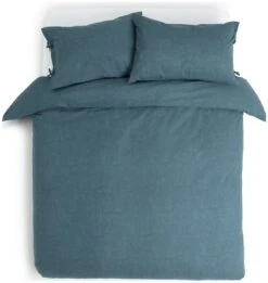 Habitat Herbalist Cotton Textured Blue Bedding Set - Single 8 Habitat Herbalist Cotton Textured Blue Bedding Set - Single -Habitat Store 9600803 R Z002A