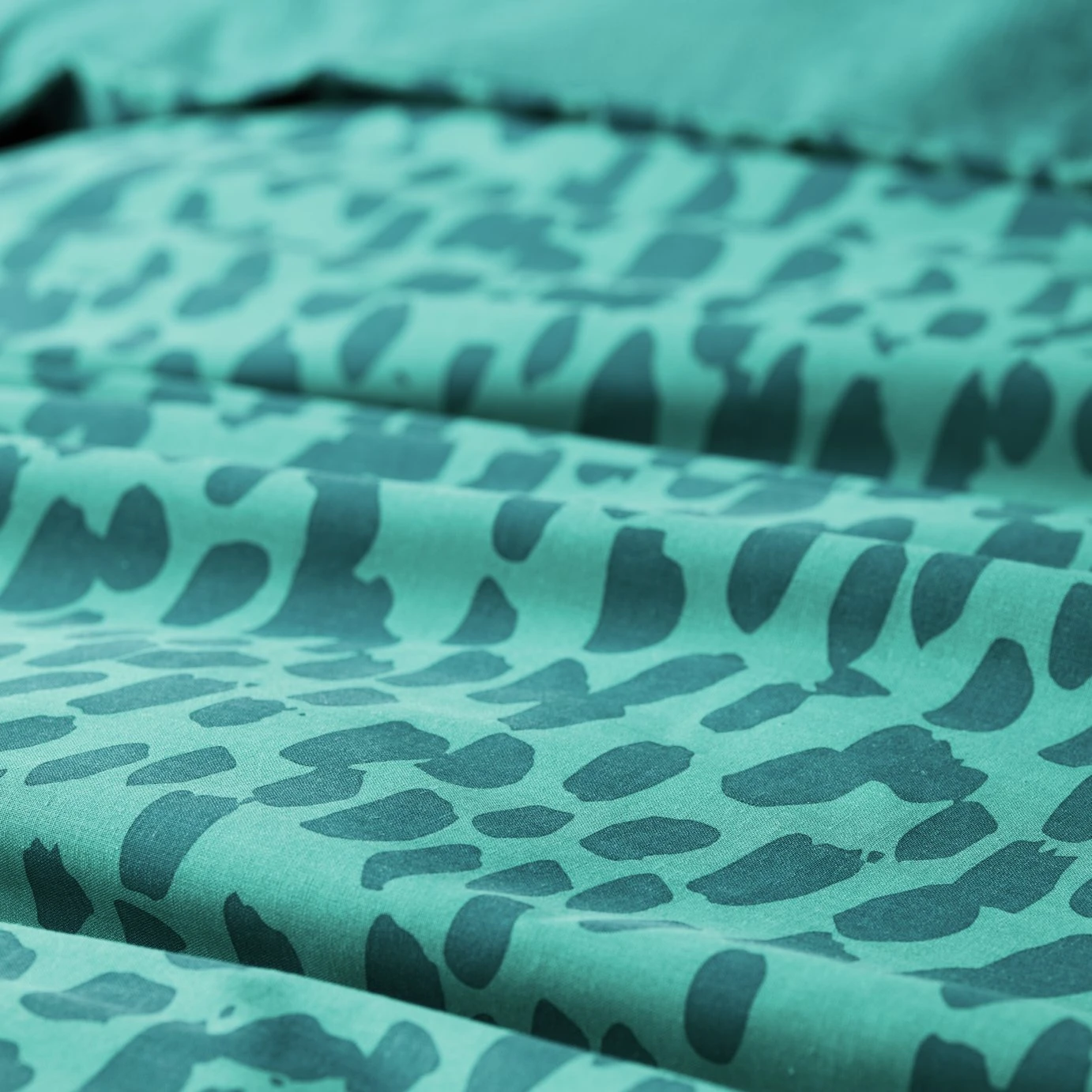 Habitat Emerald Brush Strokes Green Bedding Set - Single 6 Habitat Emerald Brush Strokes Green Bedding Set - Single - Image 6