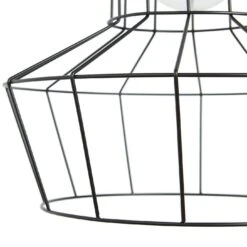 Habitat Indus Large Country Wire Shade - Black -Habitat Store 9602928 R Z002A