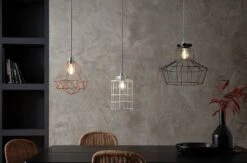 Habitat Indus Large Country Wire Shade - Black -Habitat Store 9602928 R Z004C