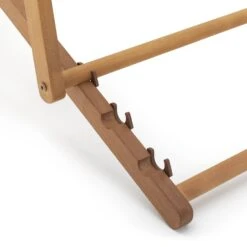 Habitat Folding Wooden Garden Deck Chair - Blue -Habitat Store 9607703 R Z005A