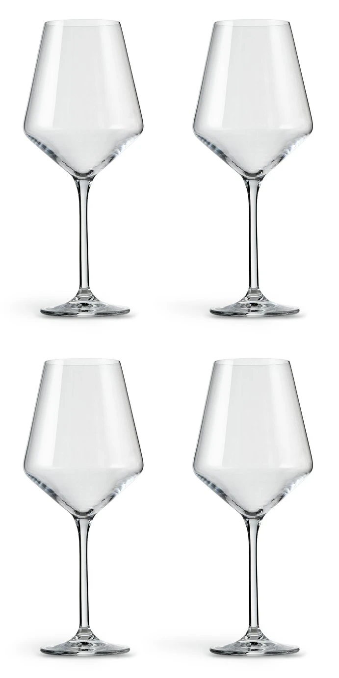 Habitat Dalston Set Of 4 Wine Glasses 1 Habitat Dalston Set Of 4 Wine Glasses