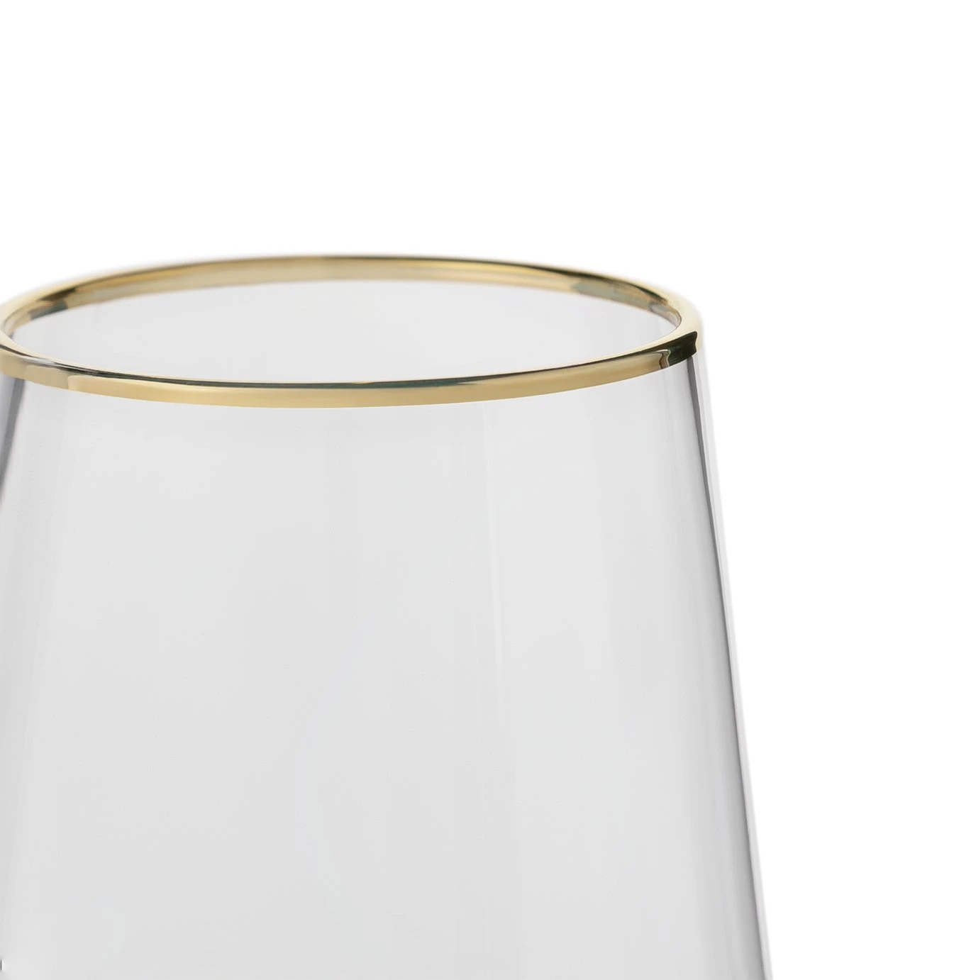 Habitat Set Of 4 Gold Rim Hi Ball Glasses 4 Habitat Set Of 4 Gold Rim Hi Ball Glasses - Image 4