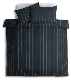 Habitat Cotton Modern Country Stripe Navy Bedding Set-Single -Habitat Store 9608740 R Z002A