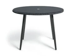 Habitat Malta 4 Seater Rattan Effect Patio Set - Black 16 Habitat Malta 4 Seater Rattan Effect Patio Set - Black -Habitat Store 9609127 R Z002A