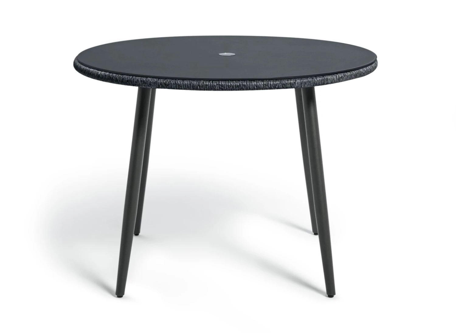 Habitat Malta 4 Seater Rattan Effect Patio Set - Black 5 Habitat Malta 4 Seater Rattan Effect Patio Set - Black - Image 5