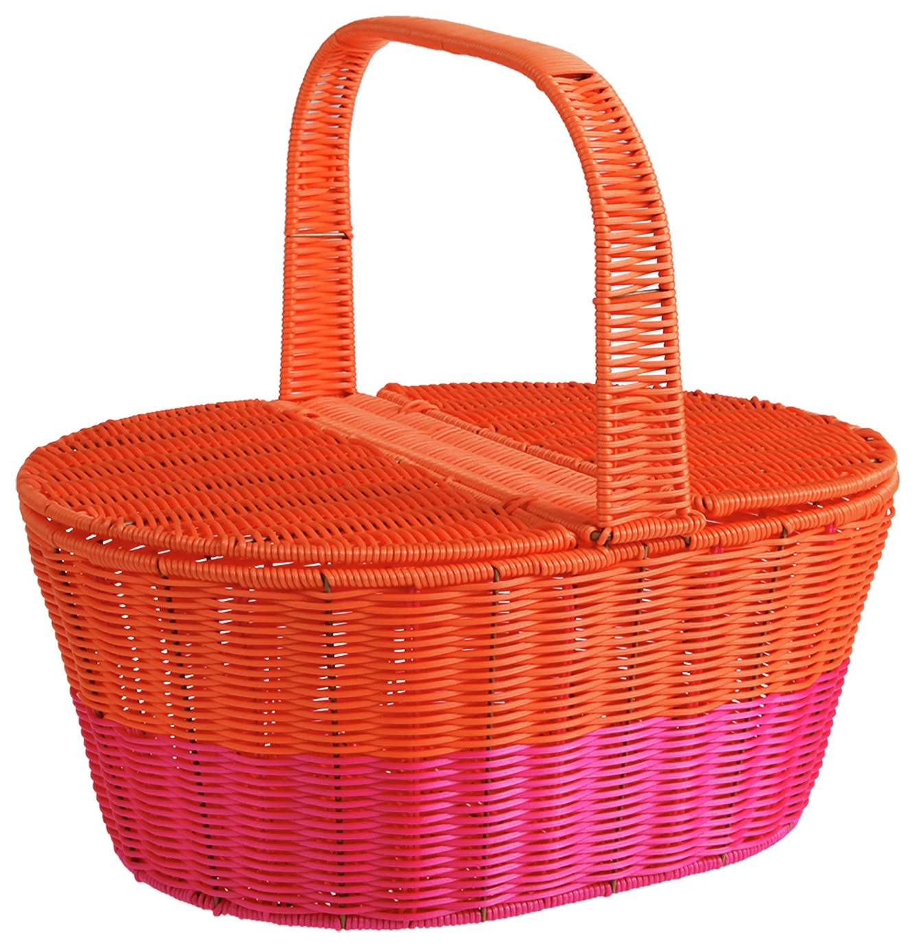 Habitat Abstract Play Bright Baker Style Picnic Basket 2 Habitat Abstract Play Bright Baker Style Picnic Basket - Image 2