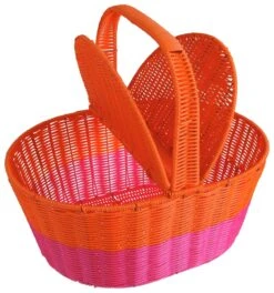 Habitat Abstract Play Bright Baker Style Picnic Basket 8 Habitat Abstract Play Bright Baker Style Picnic Basket -Habitat Store 9610570 R Z004A