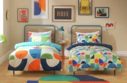 Habitat Kids Geo Shapes Twin Pack Bedding Set - Double -Habitat Store 9610790 R Z007A