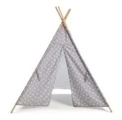 Habitat Kids Grey Stars Teepee Tent -Habitat Store 9611005 R Z002A