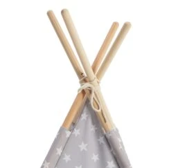 Habitat Kids Grey Stars Teepee Tent -Habitat Store 9611005 R Z003A