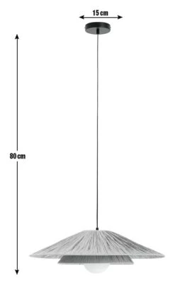 Habitat Guii 2 Tier Rattan Pendant Light - Natural 8 Habitat Guii 2 Tier Rattan Pendant Light - Natural -Habitat Store 9611050 R E001