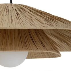 Habitat Guii 2 Tier Rattan Pendant Light - Natural 9 Habitat Guii 2 Tier Rattan Pendant Light - Natural -Habitat Store 9611050 R Z002A