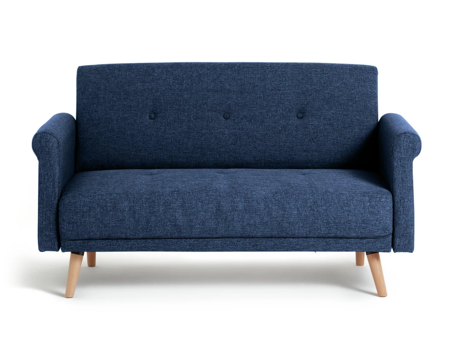 Habitat Evie Fabric 2 Seater Sofa In A Box - Navy Blue 1 Habitat Evie Fabric 2 Seater Sofa In A Box - Navy Blue