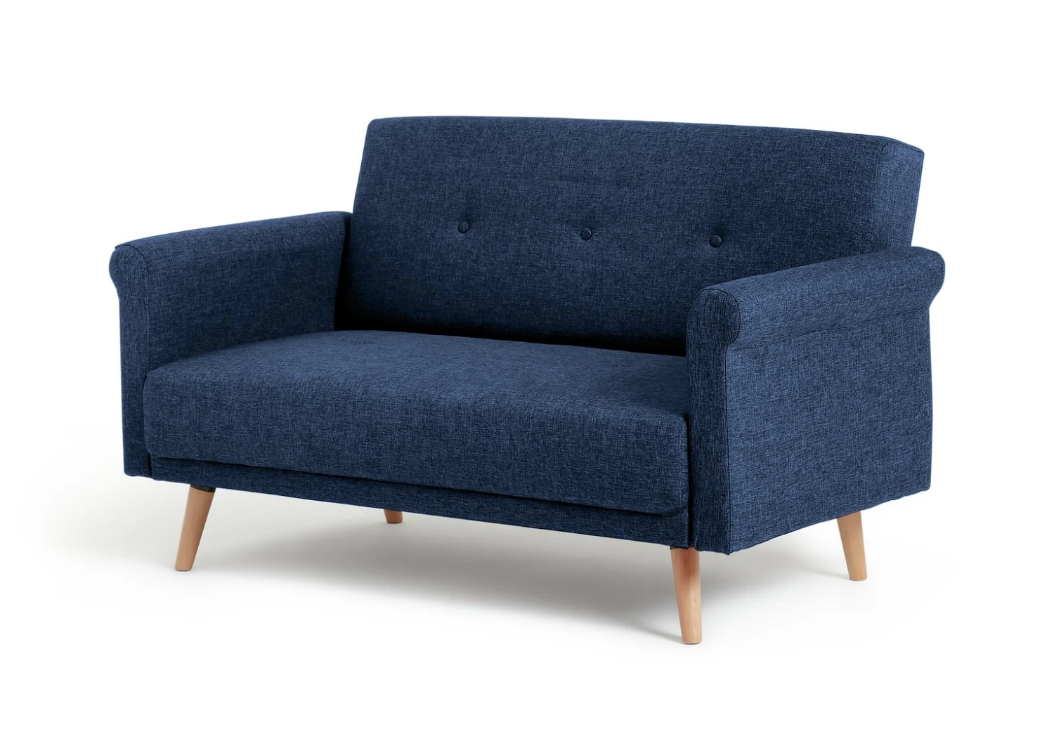 Habitat Evie Fabric 2 Seater Sofa In A Box - Navy Blue 9 Habitat Evie Fabric 2 Seater Sofa In A Box - Navy Blue - Image 9