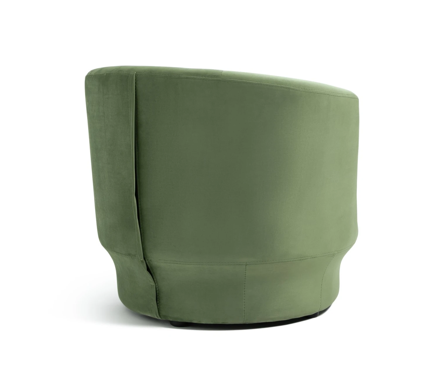 Habitat Ronda Velvet Accent Chair - Olive Green 6 Habitat Ronda Velvet Accent Chair - Olive Green - Image 6