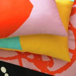 Habitat Panel Print Multicolour Bedding Set - Single -Habitat Store 9613656 R Z003A