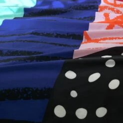 Habitat Panel Print Multicolour Bedding Set - Single -Habitat Store 9613656 R Z005A