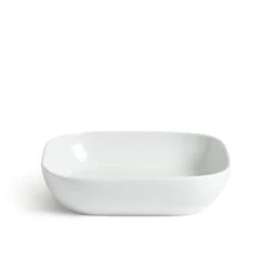 Habitat Riko Square 4 Piece Pasta Bowls - White 7 Habitat Riko Square 4 Piece Pasta Bowls - White -Habitat Store 9615678 R Z002A