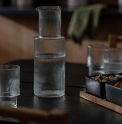 Habitat Ribbed Carafe -Habitat Store 9619667 R Z002C