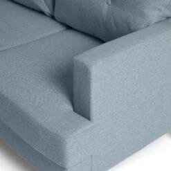 Habitat Joshua Left Hand Corner Chaise Sofa - Blue -Habitat Store 9621844 R Z005A