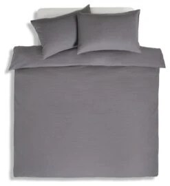 Habitat Cotton Waffle Plain Charcoal Bedding Set - Single 8 Habitat Cotton Waffle Plain Charcoal Bedding Set - Single -Habitat Store 9625211 R Z002A