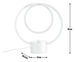 Habitat Pill Metal LED Table Lamp - Brushed Chrome 10 Habitat Pill Metal LED Table Lamp - Brushed Chrome -Habitat Store 9625345 R E001