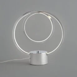 Habitat Pill Metal LED Table Lamp - Brushed Chrome 14 Habitat Pill Metal LED Table Lamp - Brushed Chrome -Habitat Store 9625345 R Z002C