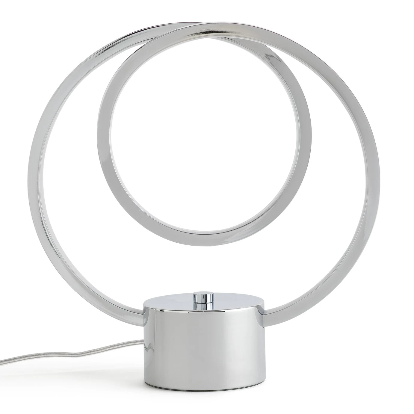 Habitat Pill Metal LED Table Lamp - Brushed Chrome 5 Habitat Pill Metal LED Table Lamp - Brushed Chrome - Image 5