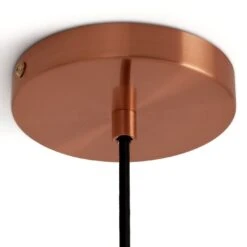 Habitat Coleman Metal Pendant Light - Copper -Habitat Store 9628081 R Z003A