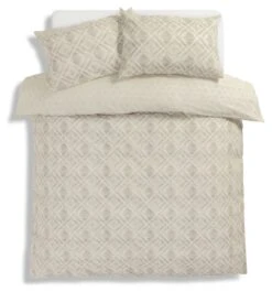 Habitat Cotton 200TC Geo Silver & Cream Bedding Set - Single 9 Habitat Cotton 200TC Geo Silver & Cream Bedding Set - Single -Habitat Store 9629152 R Z002A