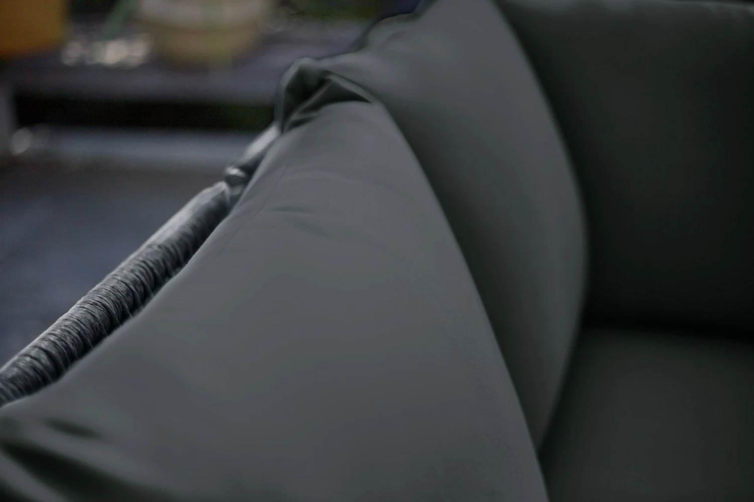 Habitat Malta 6 Seater Rattan Effect Patio Set - Black 10 Habitat Malta 6 Seater Rattan Effect Patio Set - Black - Image 10